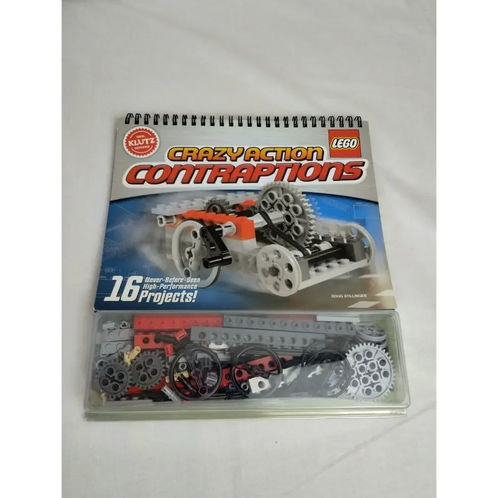 Klutz Lego Crazy Action Contraptions Craft Kit Parts Only